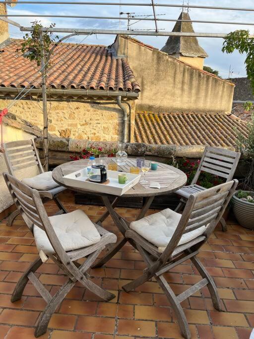 Charming Village House With Roof Top Terrace! Thezan-les-Beziers المظهر الخارجي الصورة